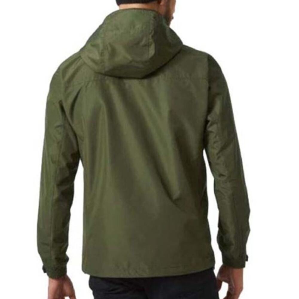 Helly Hansen Men's Utility Green Dubliner Waterproof Jacket Size L - Picture 2 of 11
